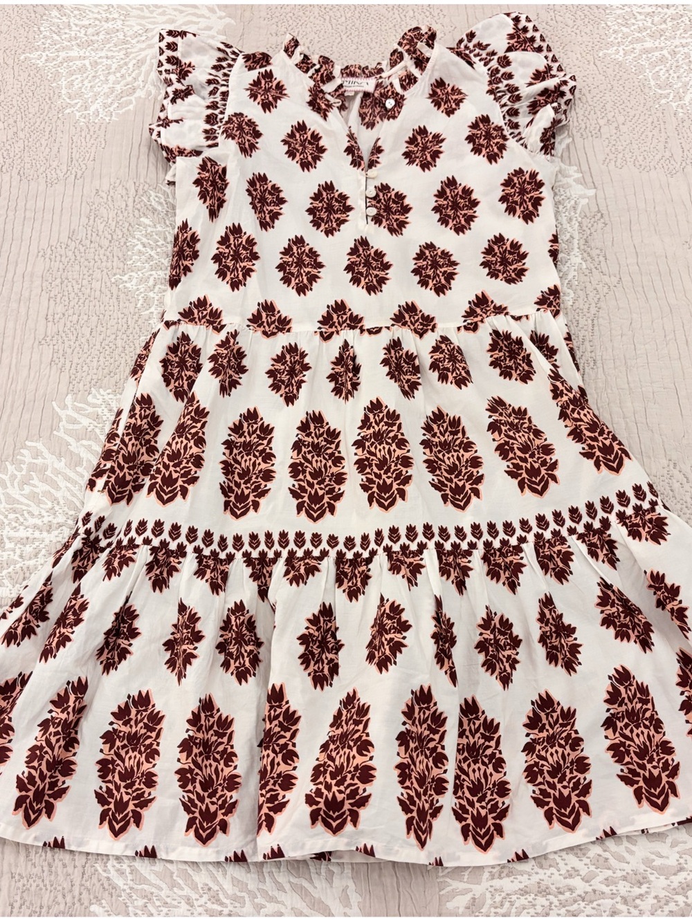 Omika Printed Mini Dress